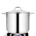 Nutrichef Ss 28Cm/15Qt Cvd Stockpot NCSP16